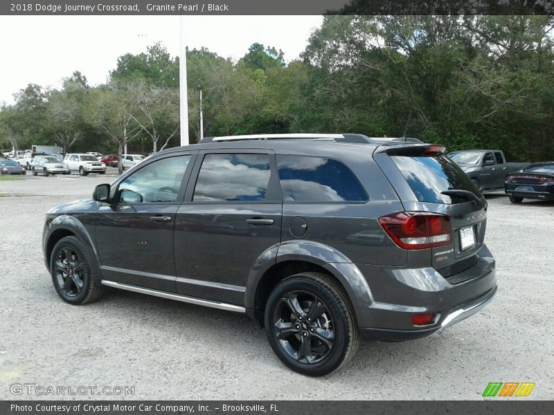 Granite Pearl / Black 2018 Dodge Journey Crossroad