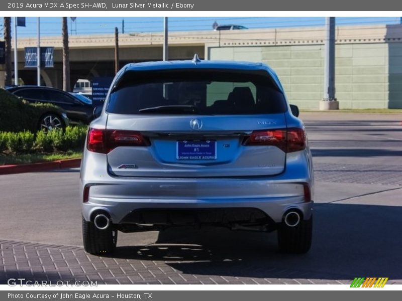 Lunar Silver Metallic / Ebony 2019 Acura MDX A Spec SH-AWD