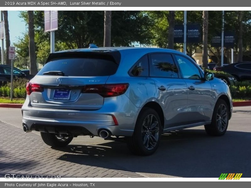 Lunar Silver Metallic / Ebony 2019 Acura MDX A Spec SH-AWD