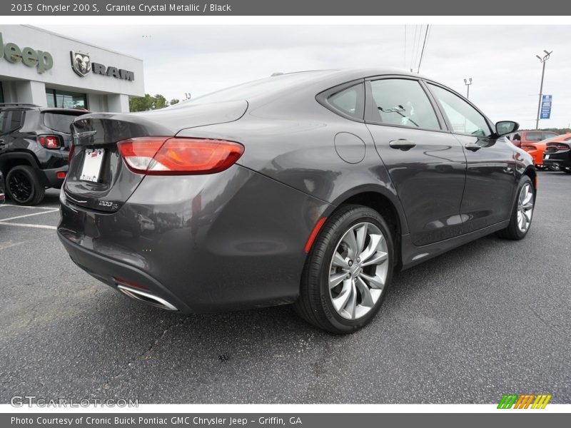 Granite Crystal Metallic / Black 2015 Chrysler 200 S
