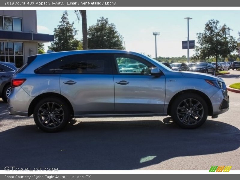 Lunar Silver Metallic / Ebony 2019 Acura MDX A Spec SH-AWD