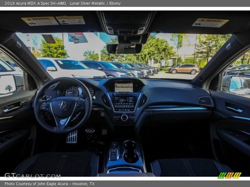 Lunar Silver Metallic / Ebony 2019 Acura MDX A Spec SH-AWD