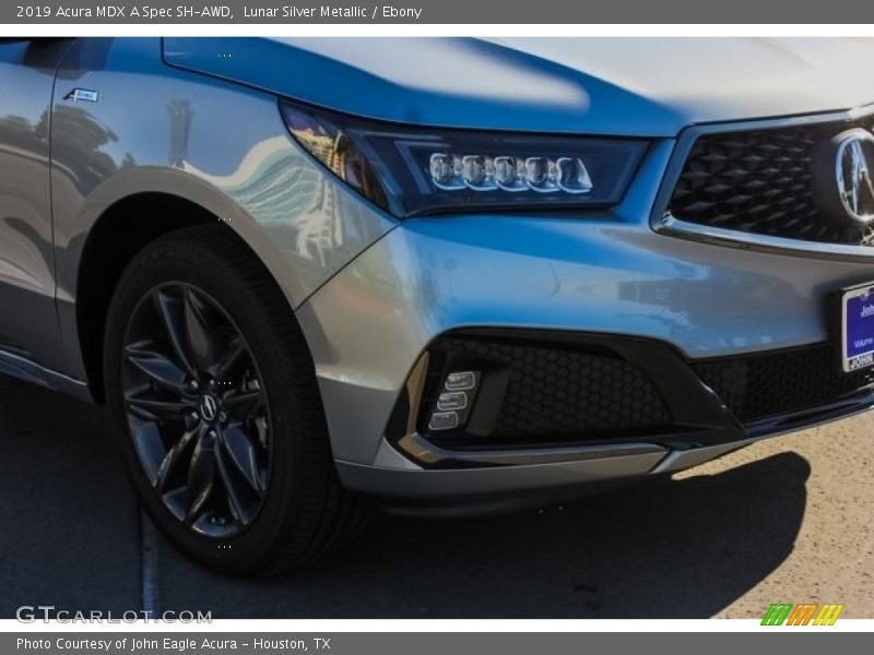 Lunar Silver Metallic / Ebony 2019 Acura MDX A Spec SH-AWD