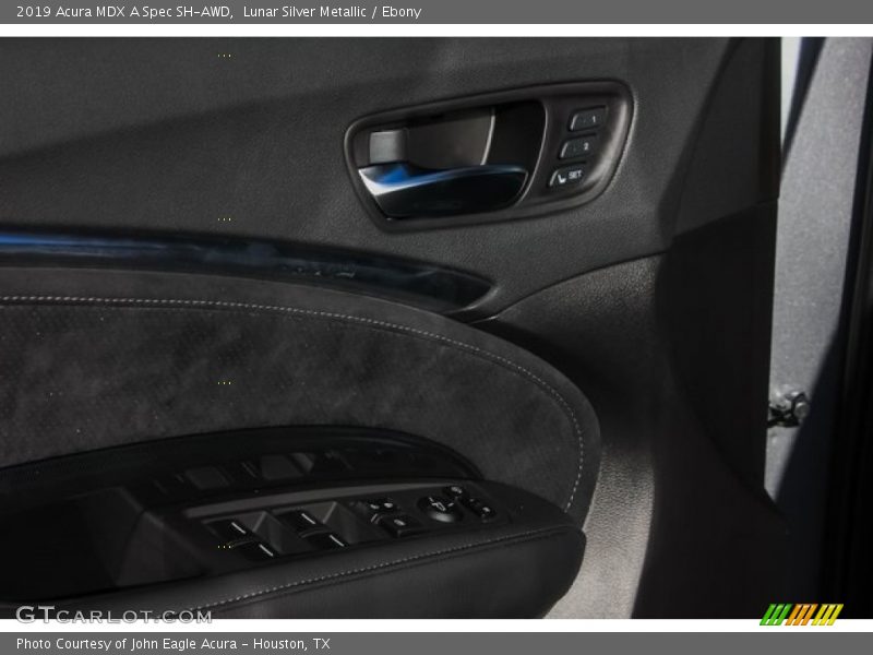 Lunar Silver Metallic / Ebony 2019 Acura MDX A Spec SH-AWD