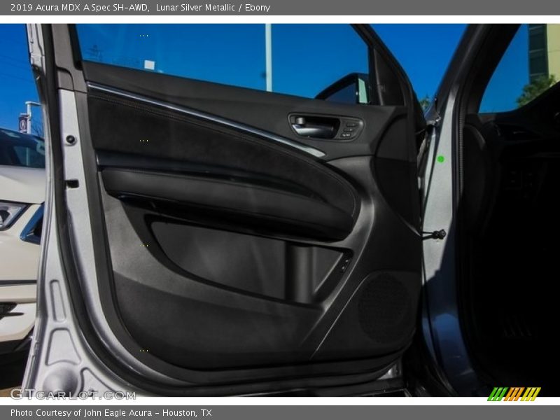 Lunar Silver Metallic / Ebony 2019 Acura MDX A Spec SH-AWD