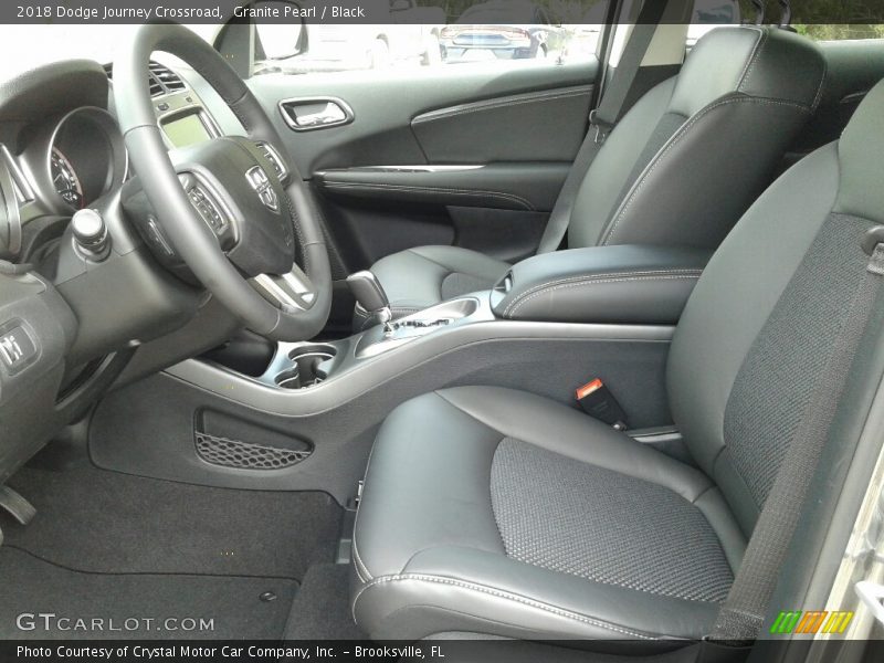 Granite Pearl / Black 2018 Dodge Journey Crossroad