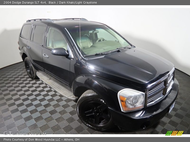 Black / Dark Khaki/Light Graystone 2004 Dodge Durango SLT 4x4