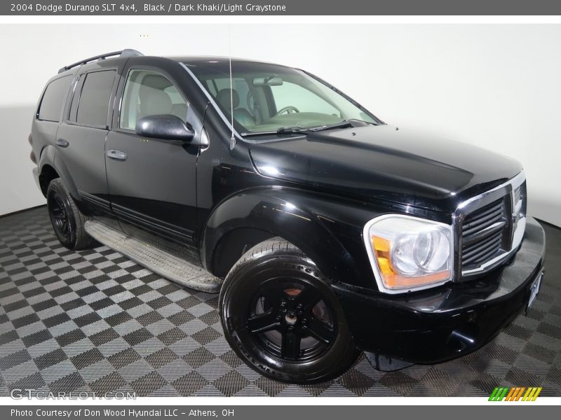 Black / Dark Khaki/Light Graystone 2004 Dodge Durango SLT 4x4