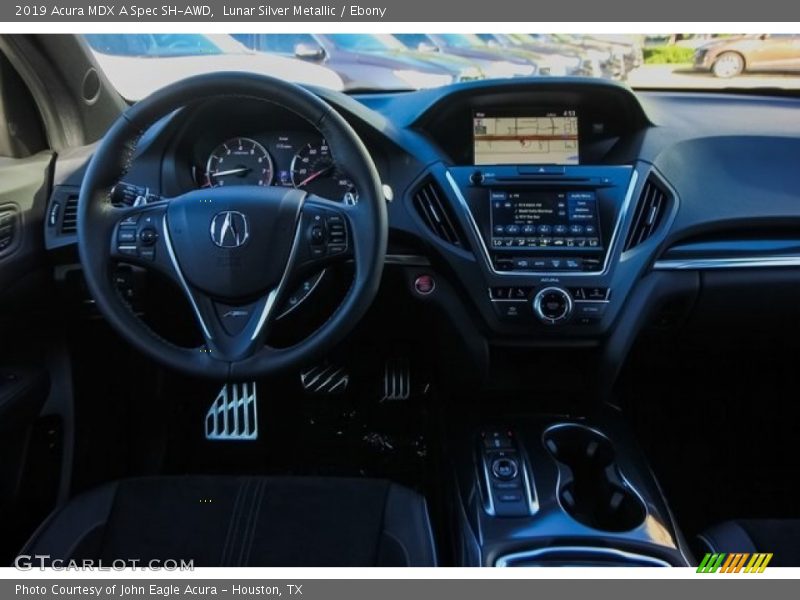 Lunar Silver Metallic / Ebony 2019 Acura MDX A Spec SH-AWD