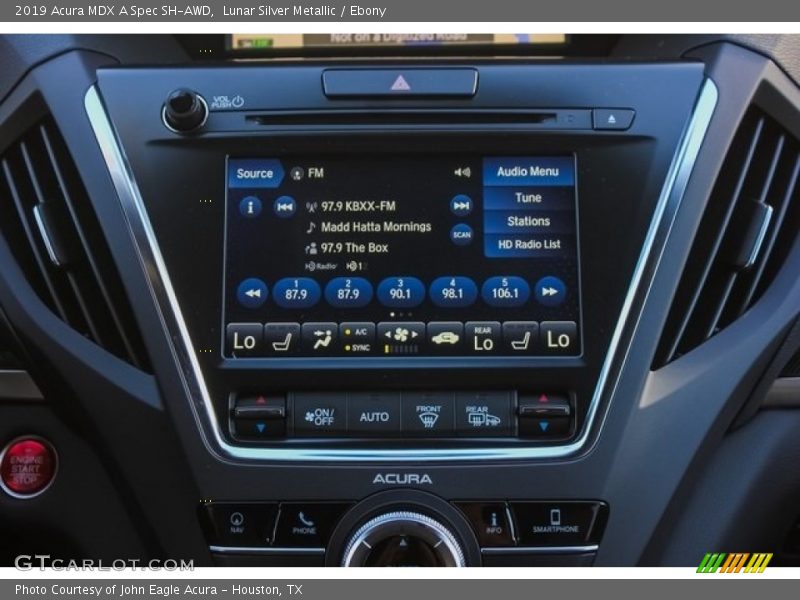 Lunar Silver Metallic / Ebony 2019 Acura MDX A Spec SH-AWD