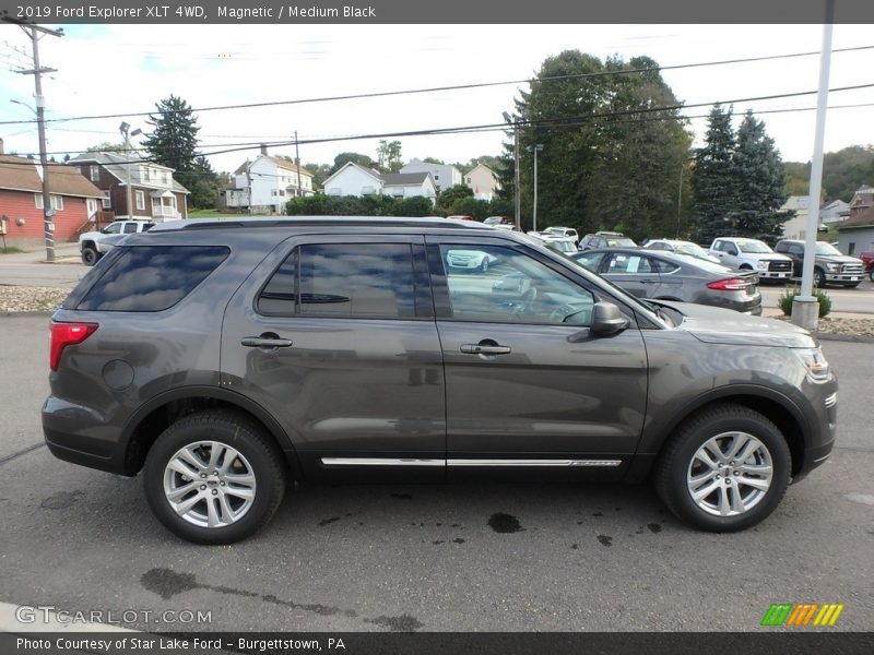 Magnetic / Medium Black 2019 Ford Explorer XLT 4WD