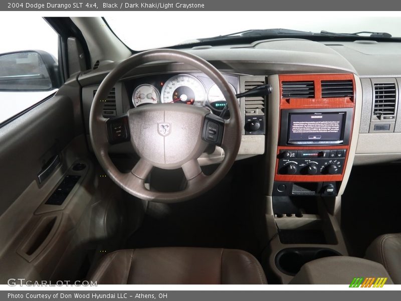 Black / Dark Khaki/Light Graystone 2004 Dodge Durango SLT 4x4