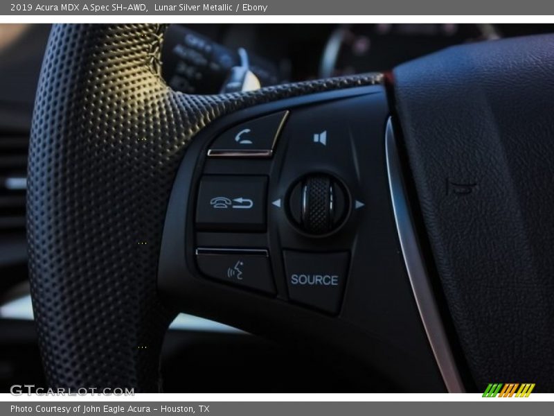 Lunar Silver Metallic / Ebony 2019 Acura MDX A Spec SH-AWD