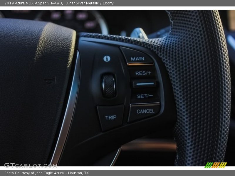 Lunar Silver Metallic / Ebony 2019 Acura MDX A Spec SH-AWD
