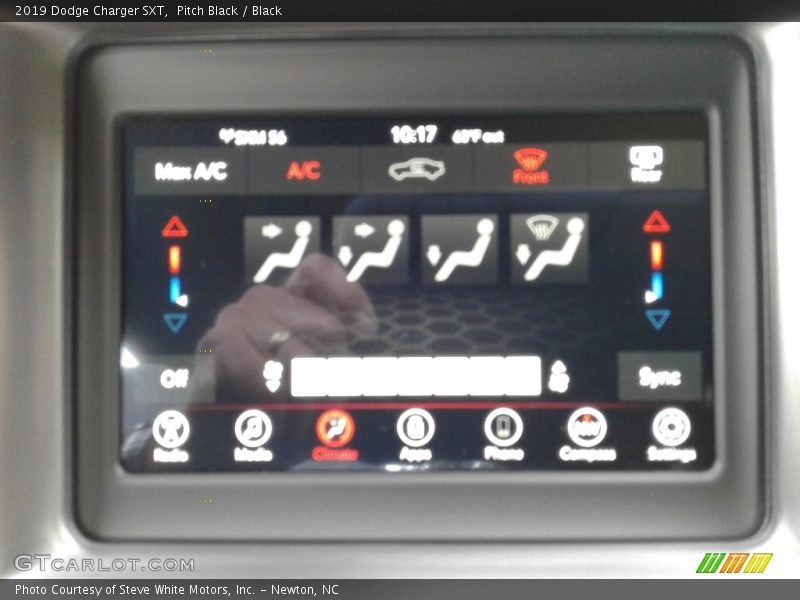 Pitch Black / Black 2019 Dodge Charger SXT