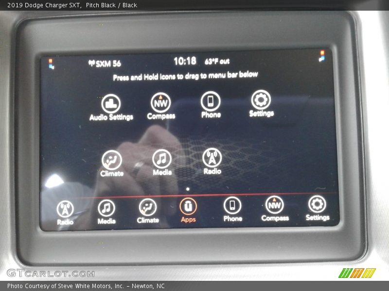 Pitch Black / Black 2019 Dodge Charger SXT