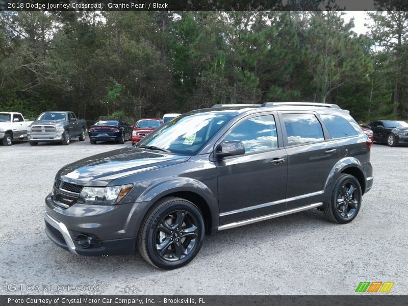 Granite Pearl / Black 2018 Dodge Journey Crossroad
