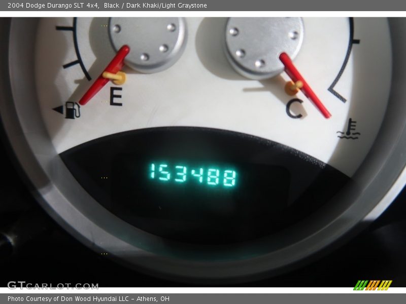 Black / Dark Khaki/Light Graystone 2004 Dodge Durango SLT 4x4