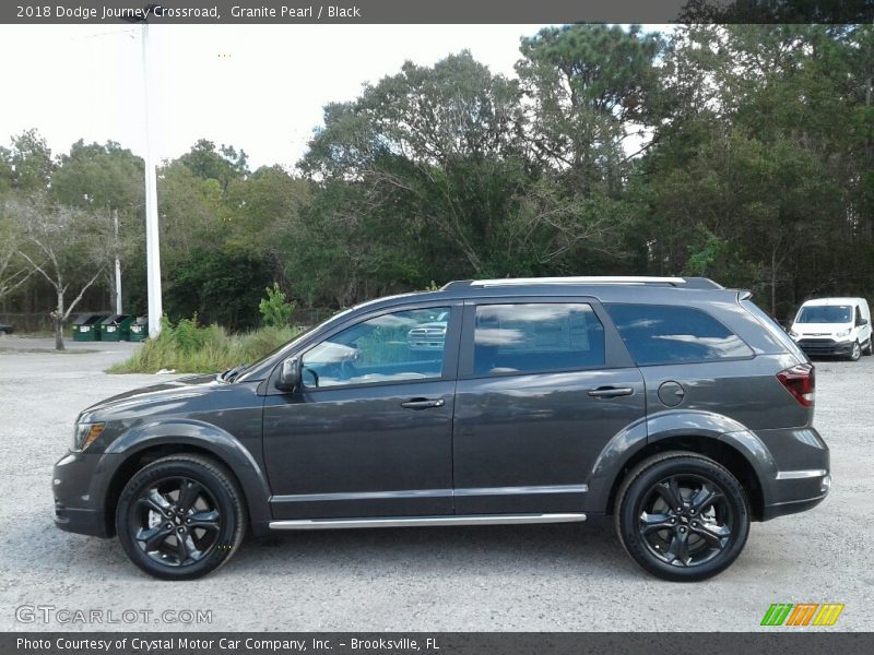 Granite Pearl / Black 2018 Dodge Journey Crossroad