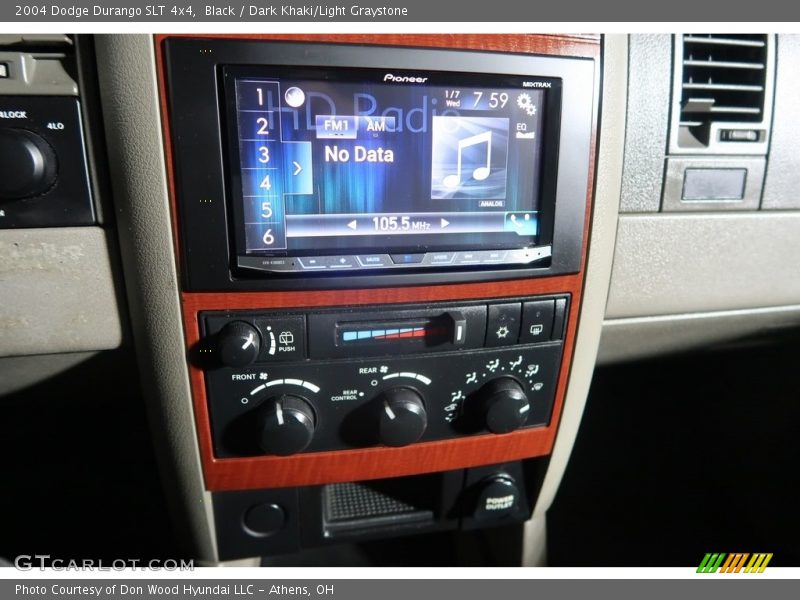 Black / Dark Khaki/Light Graystone 2004 Dodge Durango SLT 4x4