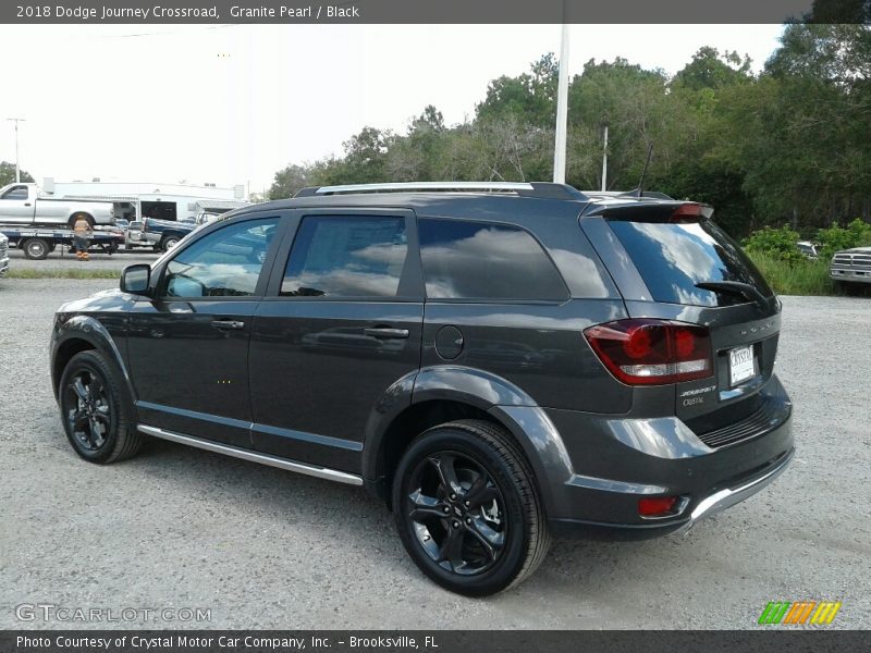 Granite Pearl / Black 2018 Dodge Journey Crossroad