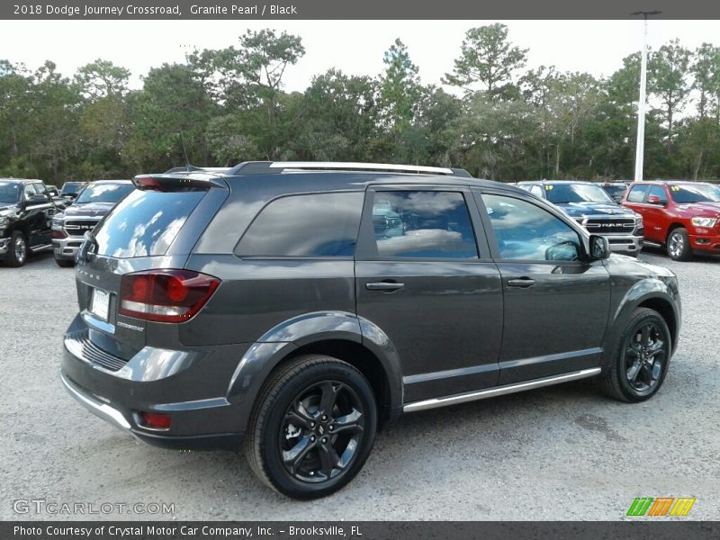 Granite Pearl / Black 2018 Dodge Journey Crossroad