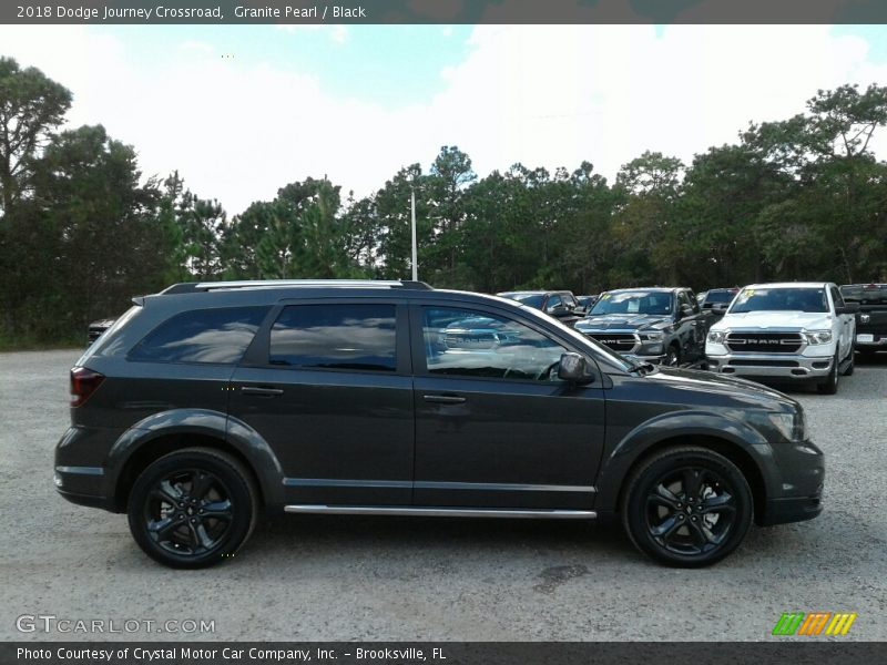 Granite Pearl / Black 2018 Dodge Journey Crossroad