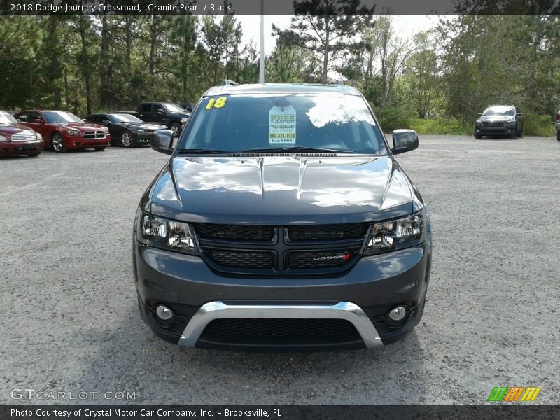 Granite Pearl / Black 2018 Dodge Journey Crossroad