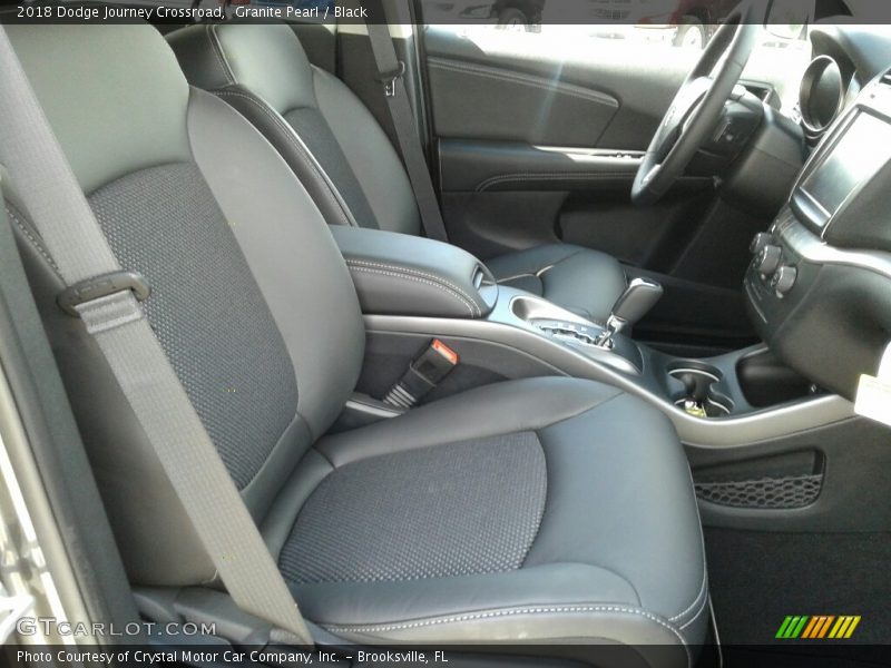 Granite Pearl / Black 2018 Dodge Journey Crossroad