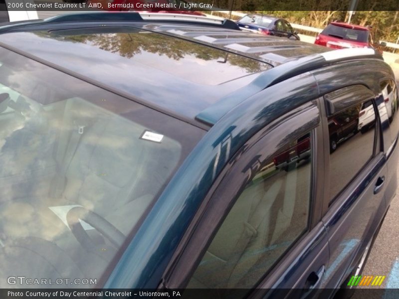 Bermuda Green Metallic / Light Gray 2006 Chevrolet Equinox LT AWD