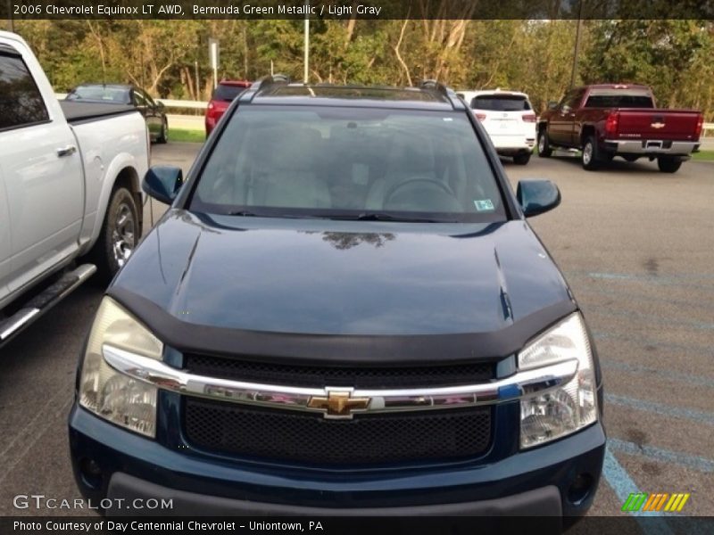 Bermuda Green Metallic / Light Gray 2006 Chevrolet Equinox LT AWD