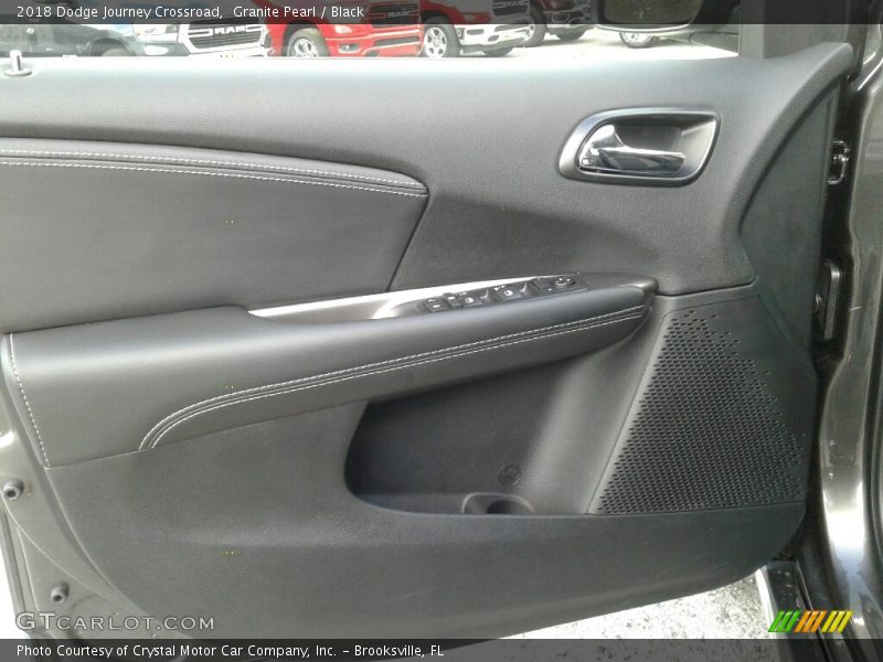 Granite Pearl / Black 2018 Dodge Journey Crossroad