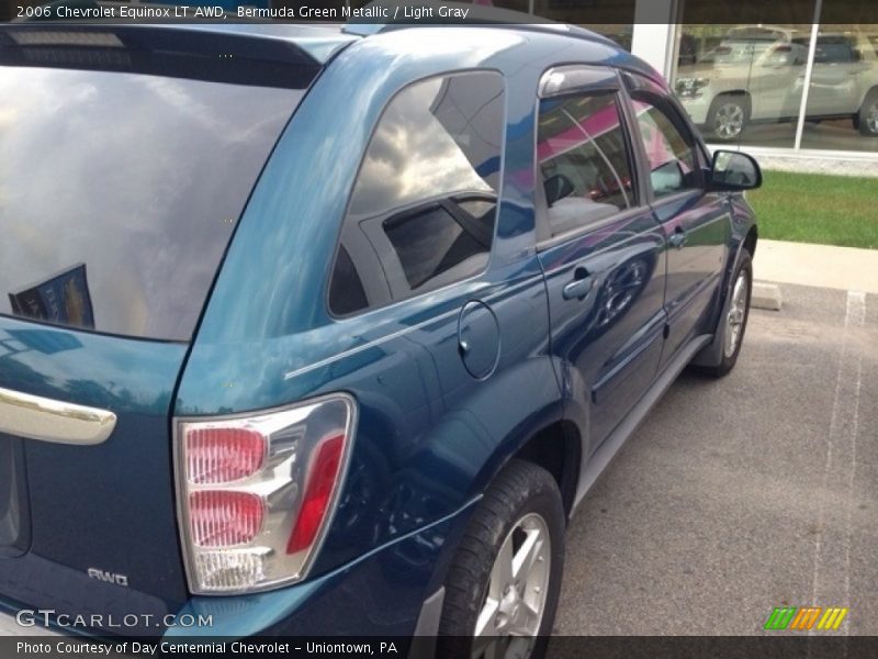 Bermuda Green Metallic / Light Gray 2006 Chevrolet Equinox LT AWD