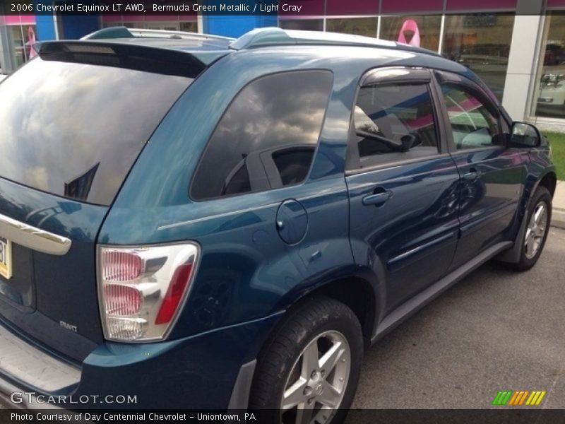 Bermuda Green Metallic / Light Gray 2006 Chevrolet Equinox LT AWD