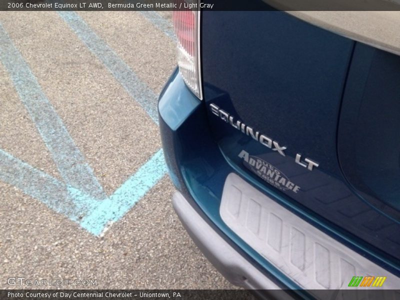Bermuda Green Metallic / Light Gray 2006 Chevrolet Equinox LT AWD
