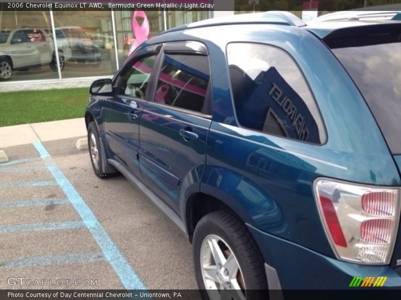 Bermuda Green Metallic / Light Gray 2006 Chevrolet Equinox LT AWD