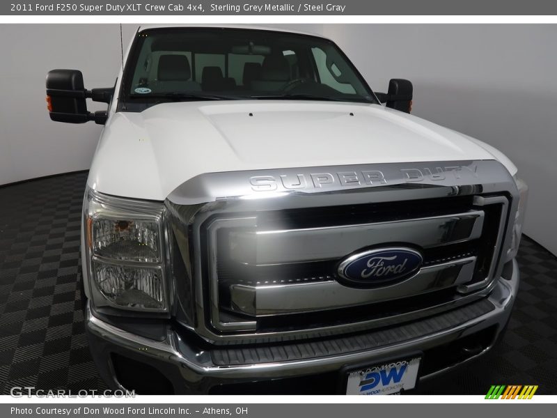 Sterling Grey Metallic / Steel Gray 2011 Ford F250 Super Duty XLT Crew Cab 4x4
