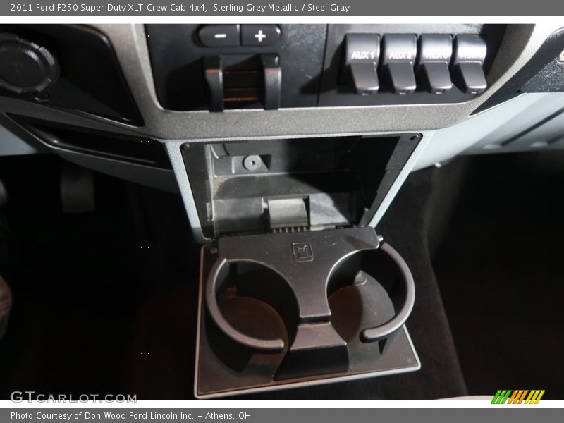 Sterling Grey Metallic / Steel Gray 2011 Ford F250 Super Duty XLT Crew Cab 4x4