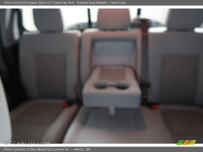 Sterling Grey Metallic / Steel Gray 2011 Ford F250 Super Duty XLT Crew Cab 4x4