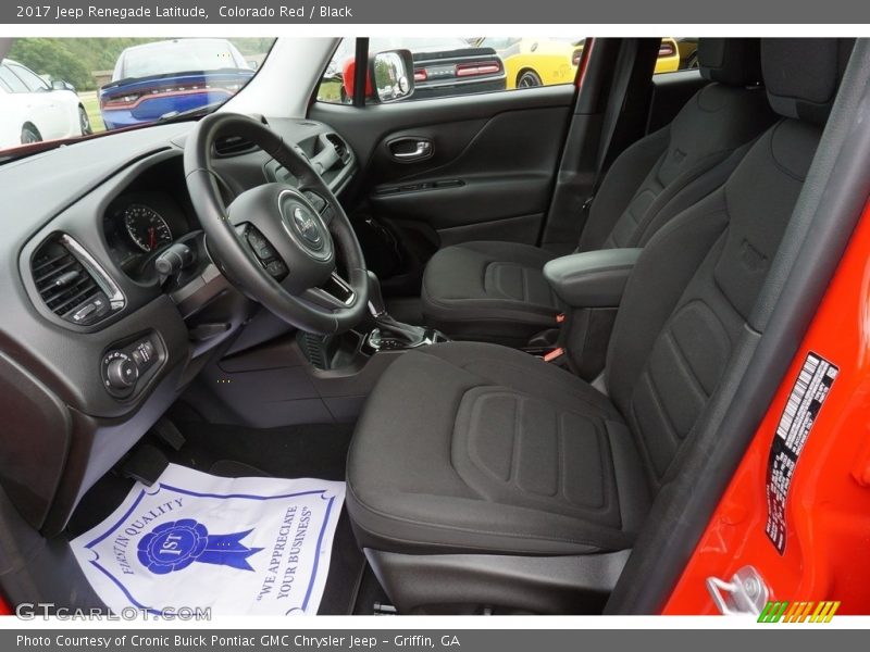 Colorado Red / Black 2017 Jeep Renegade Latitude