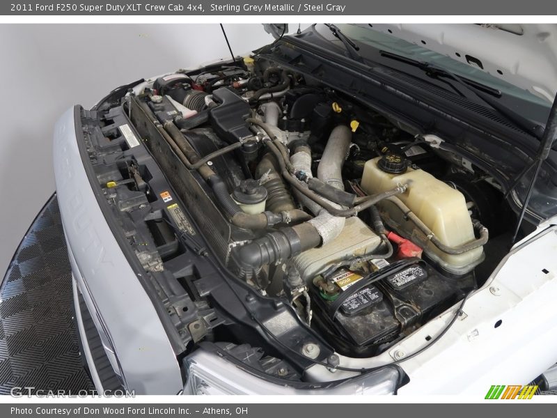 Sterling Grey Metallic / Steel Gray 2011 Ford F250 Super Duty XLT Crew Cab 4x4