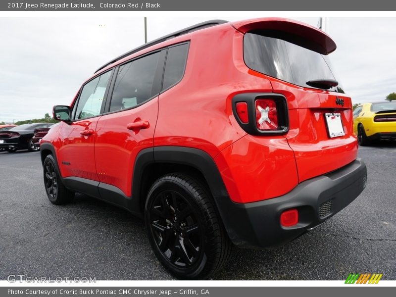 Colorado Red / Black 2017 Jeep Renegade Latitude