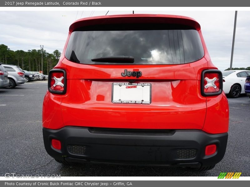 Colorado Red / Black 2017 Jeep Renegade Latitude