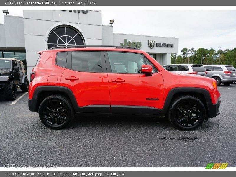 Colorado Red / Black 2017 Jeep Renegade Latitude