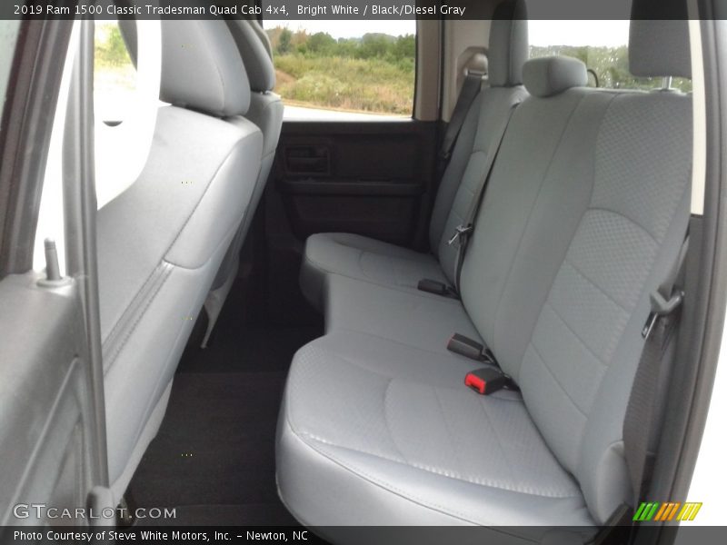 Bright White / Black/Diesel Gray 2019 Ram 1500 Classic Tradesman Quad Cab 4x4
