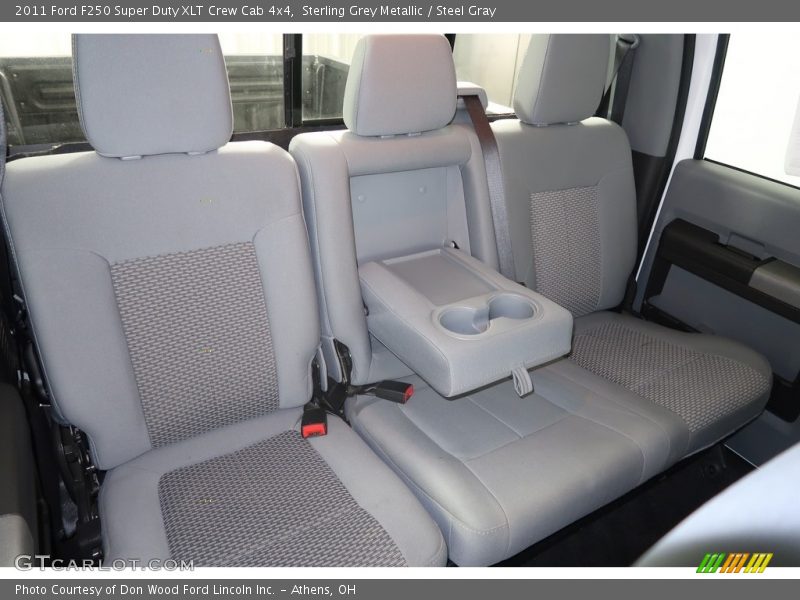 Sterling Grey Metallic / Steel Gray 2011 Ford F250 Super Duty XLT Crew Cab 4x4