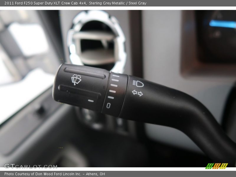 Sterling Grey Metallic / Steel Gray 2011 Ford F250 Super Duty XLT Crew Cab 4x4