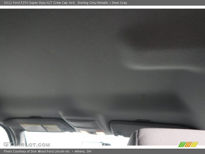 Sterling Grey Metallic / Steel Gray 2011 Ford F250 Super Duty XLT Crew Cab 4x4