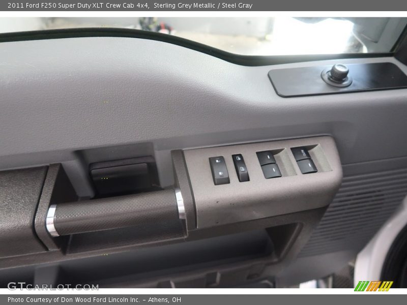 Sterling Grey Metallic / Steel Gray 2011 Ford F250 Super Duty XLT Crew Cab 4x4