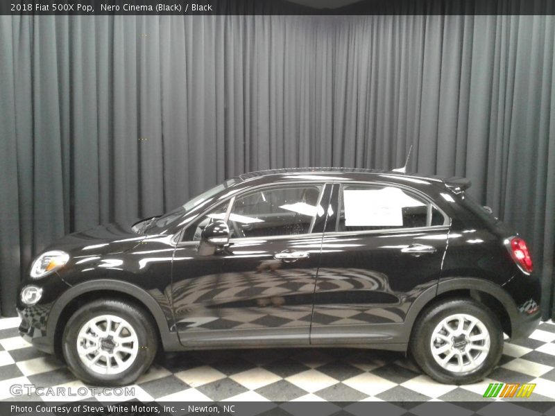 Nero Cinema (Black) / Black 2018 Fiat 500X Pop